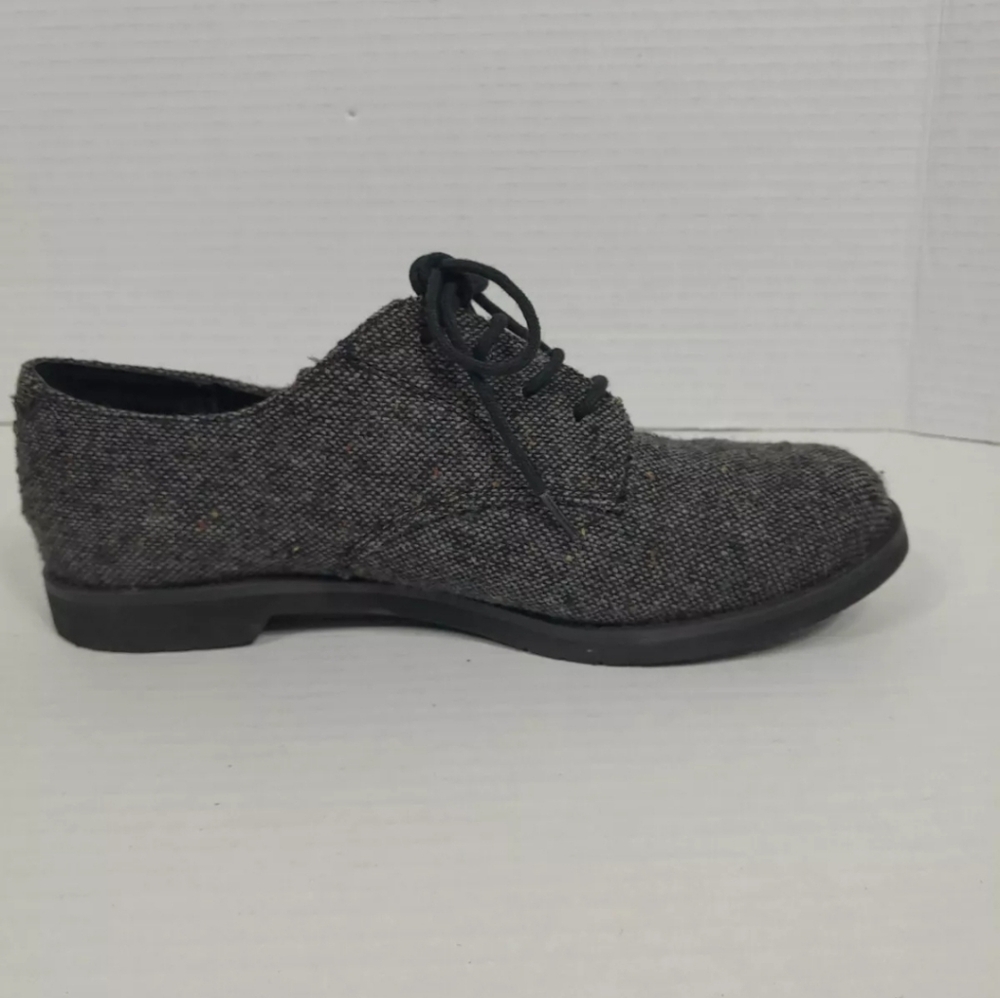 Bass‎ Ellie Derby Lace Up Casual Dress Oxford Shoe Black TWEED Sz 6 M WOMEN - Picture 8 of 9